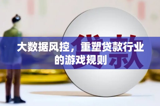 那坡大数据风控，重塑贷款行业的游戏规则