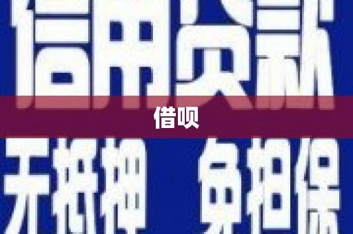 那坡借呗