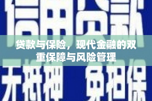 那坡贷款与保险，现代金融的双重保障与风险管理
