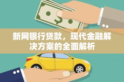 那坡新网银行贷款，现代金融解决方案的全面解析
