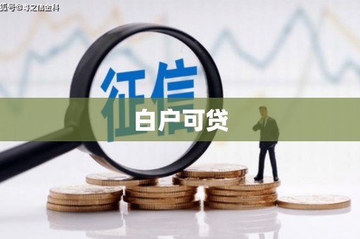 那坡白户可贷