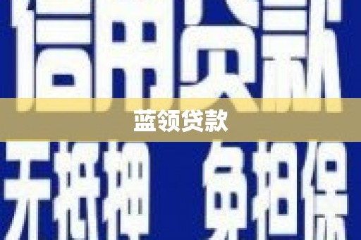 那坡蓝领贷款