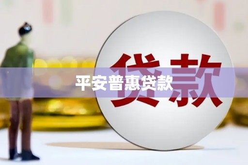 那坡平安普惠贷款