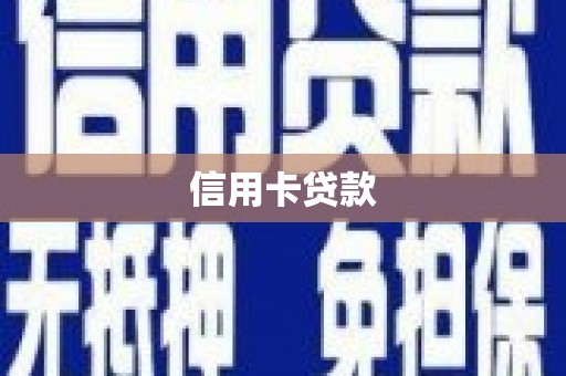 那坡信用卡贷款